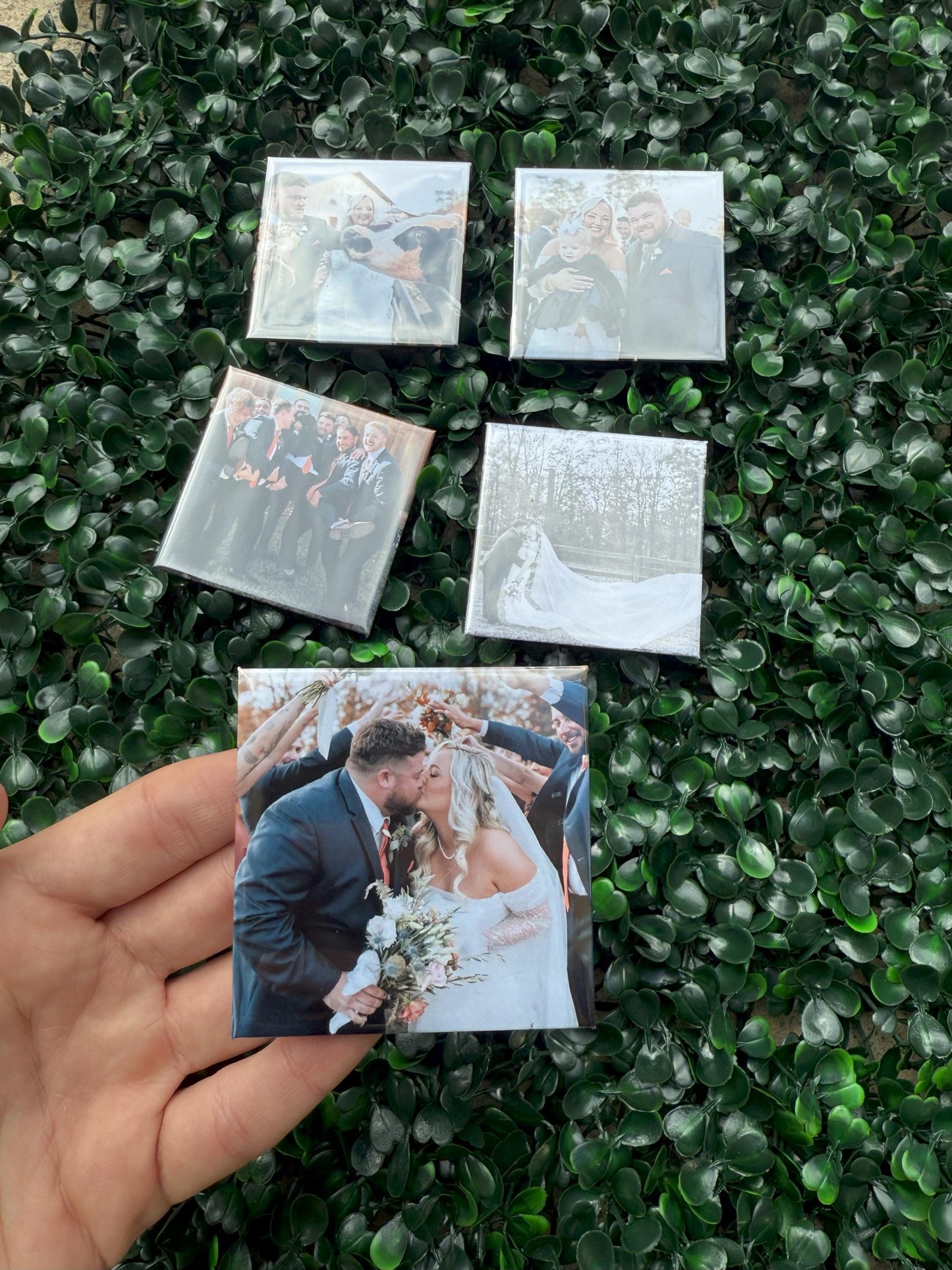2.5" x 2.5" Custom Photo Magnets