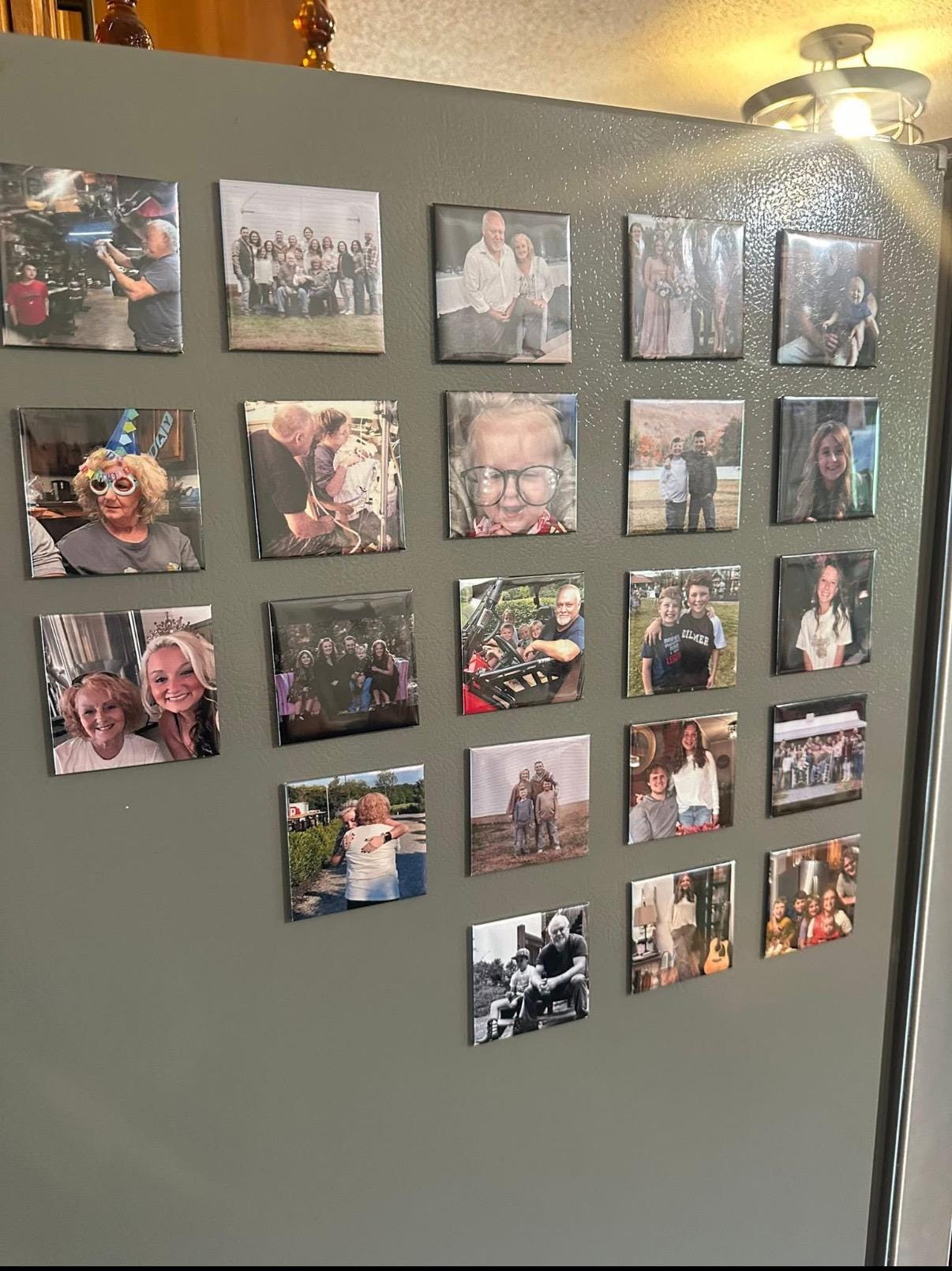 2.5" x 2.5" Custom Photo Magnets