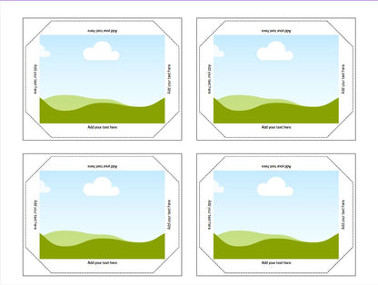 65mm x 90mm Photo Magnet Template l Fully Editable l Drag and Drop l Perfect for Starting your Magnet Business l Rectangle Machine