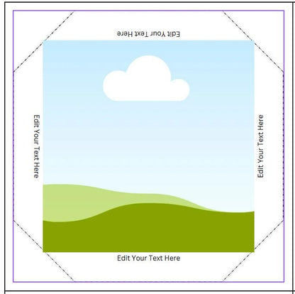 2.5” x 2.5” Photo Magnet Template