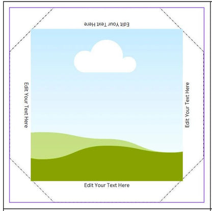 Photo Magnet Template l 3" x 3" Fully Editable l Drag and Drop l Perfect for Starting your Magnet Business l Square Machine