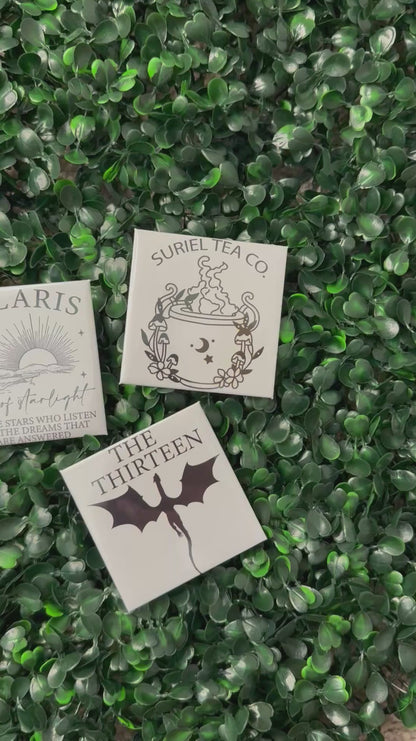 2.5” Acotar Magnets l Fourth Wing | Book Magnets